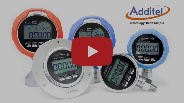 Additel New Pressure Gauges Video